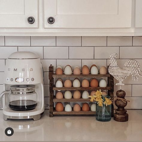 Kitchen Egg Storage, Farm Egg Holder, Antique Egg Holder, Stackable Egg Holder, Cute Egg Holder, Farm Eggs Storage, Counter Top Egg Storage, Countertop Egg Holder, Storing Eggs On Counter