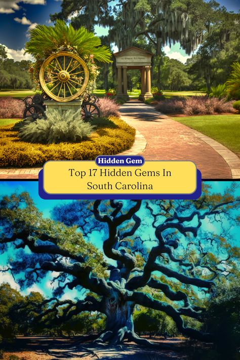 Top 17 Hidden Gems To Visit In South Carolina Jones Gap State Park, Battery Park, Table Rock, Hidden Places, Marco Polo, Make Memories, Stunning View, Hidden Gems, Travel Guides