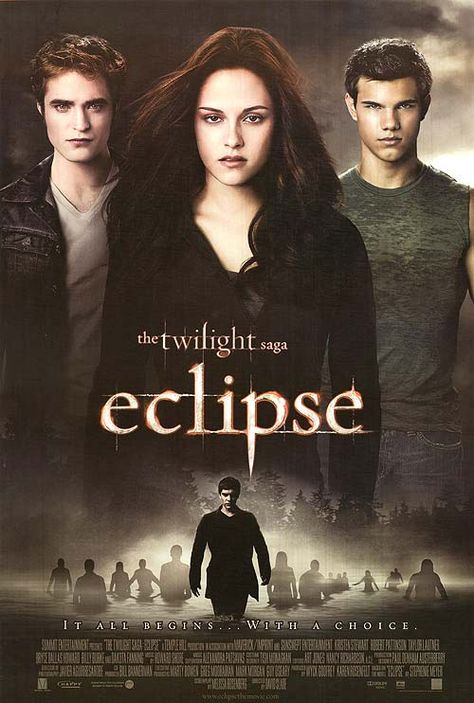 Eclipse--one of my favorites Twilight Eclipse Poster, Eclipse Movie Poster, Twlight Eclipse Aesthetic, Eclipse Movie, Twilight Eclipse, Future Clothing, Twilight Poster, The Twilight Saga Eclipse, Twilight Vibes