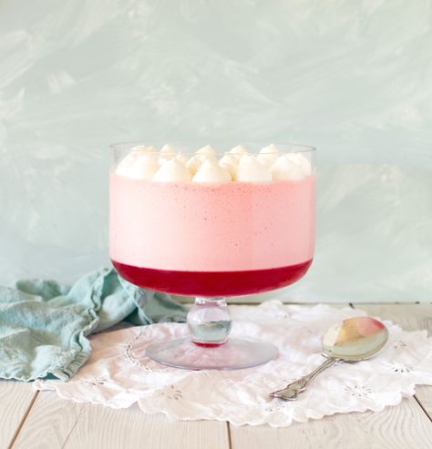 Jelly Whip, Evaporated Milk Desserts, Raspberry Powder, Raspberry Whip, Milk Jelly, Raspberry Jelly, Jelly Crystals, Retro Desserts, Jelly Desserts