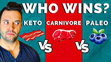 Carnivore Diet vs. Keto vs. Paleo (Nutrition Doctor Explains) Carnivore Diet Vs Keto, Keto Vs Carnivore, Thyroid Diet Plan, Paleo Vs Keto, Carnivore Keto, Paleo Nutrition, Detox Symptoms, Paleolithic Diet, Vegan Keto Diet