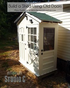 Build Shed, Cool Sheds, Build A Shed, Wood Shed Plans, Door Plan, Large Sheds, Small Sheds, Shed Kits, Shed Plan