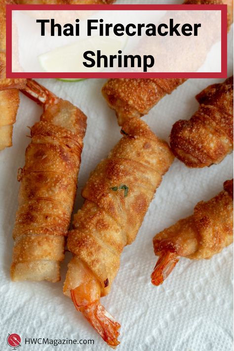 Shrimp Party Appetizers, Firecracker Shrimp, Asian Appetizers, Shrimp Appetizers, Shrimp Dishes, Fried Shrimp, Party Appetizer, Minestrone, Samosa