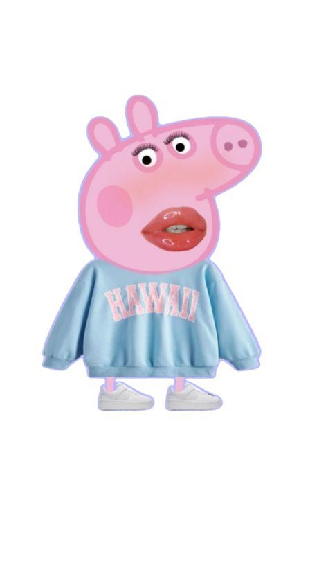 Peppa Pig Preppy, Preppy Peppa, Peppa Pig Outfit, Pig Character, Preppy Outfit, Peppa Pig, Cute Characters, Cute Outfits