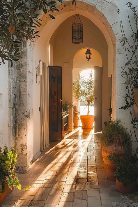 Mediterranean Revival Interior Design, New Mediterranean Interior, Mediterranean Apartment Decor, New Mediterranean Design, California Mediterranean Homes, Toscana House, Modern Mediterranean Design, California Mediterranean, Mediterranean Apartment