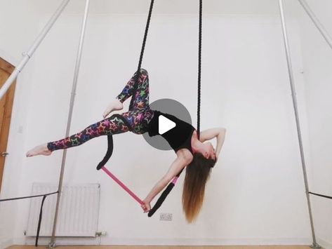 Kbelle on Instagram: "A little more #trapeze play before class 🥰 my callouses are finally coming back 😁���😅 @dstrapezes creation 💖🦄 #aerial #aerialist #aerialdance #aerialacrobatics #aerialacro #trapezeartist #trapezetricks #trapezelove #dancetrapeze #trapezeinspiration #fitness #statictrapeze #aerialtrapeze" Dance Trapeze, Circus Core, Trapeze Circus, Trapeze Artist, Aerial Fitness, Aerial Acrobatics, Pose Inspiration, Aerial Dance, June 17