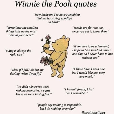 Winnie The Pooh Quote, จีซอง Nct, Winnie The Pooh Quotes, Pooh Quotes, Senior Quotes, Motivation Positive, Disney Quotes, Pooh Bear, Poem Quotes