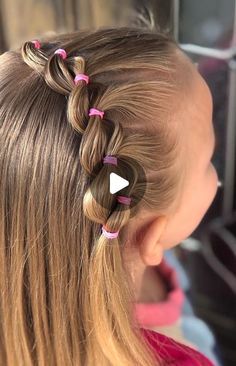 Short Hair For Kids, Hair For Kids, Sweet Hairstyles, Easy Little Girl Hairstyles, Girls Hair Styles, Kid Hairstyles, Kid Hair, Toddler Hairstyles, Wacky Hair Days