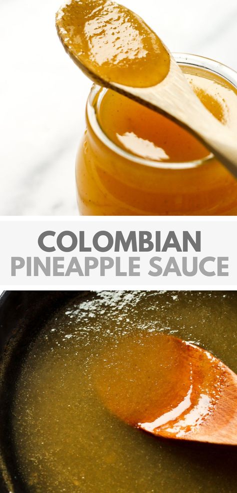 Colombian Pineapple Sauce Recipe