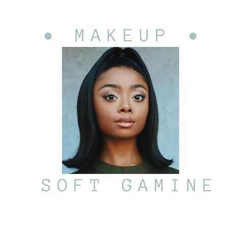 BODY TYPES | STYLE | FASHION (@arezu_aesthetics) • Instagram photos and videos Soft Gamine Makeup, Gamine Makeup, Full Cheeks, Classic Essence, Rosy Blush, Feminine Girl, Thick Eyeliner, Thick Brows, Gamine Style