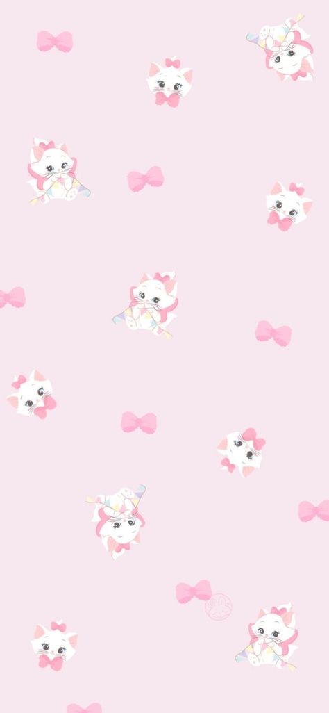 Iphone Wallpaper Violet, Mickey Mouse Wallpaper Iphone, Marie Cat, Space Phone Wallpaper, Pink Wallpaper Girly, Marie Aristocats, Iphone Wallpaper Kawaii, Cute Christmas Wallpaper, Back Ground