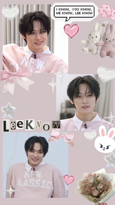 Straykids Pink Wallpaper, Lee Know Pink Wallpaper, Lee Know Pink Aesthetic, Stray Kids Pink Aesthetic, Pink Aesthetic Music, Leeknow Wallpaper Aesthetic, Lee Know Wallpaper Aesthetic, Minho Cute, Leeknow Cute