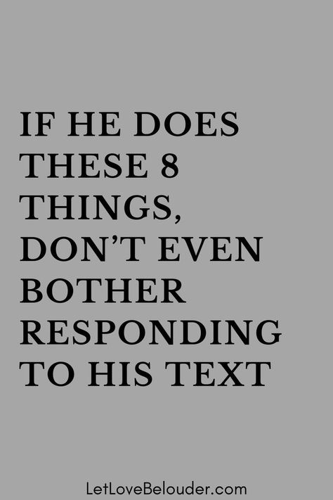 IF HE DOES THESE 8 THINGS, DON’T EVEN BOTHER RESPONDING TO HIS TEXT | Real relationship quotes, Busy people quotes, Gut feeling quotes When Someone Is Too Busy For You Quotes, People Are Never Too Busy, To Busy To Text Quotes, Not Answering Quotes, Hes Too Busy For Me Quotes, When He Is Too Busy For You Quotes, When He's Too Busy For You, He’s Too Busy Quotes, Too Busy To Text Back