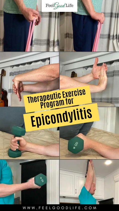 Combat Epicondylitis with a targeted therapeutic exercise program! Designed to address both golfer's and tennis elbow, this regimen promotes healing, reduces inflammation, and strengthens the tendons. Dive into stretches, resistance exercises, and specific movements that enhance elbow function. Say goodbye to persistent pain and embrace a more active, pain-free lifestyle. Start your healing journey now! #EpicondylitisTherapy #ElbowRehab #TendonCare #PainFreeElbow Exercises For Golfers Elbow, Elbow Pain Relief Exercise, Golfers Elbow Exercises, Tennis Elbow Stretches, Pt Assistant, Tennis Elbow Exercises, Elbow Exercises, Elbow Pain Relief, Resistance Exercises