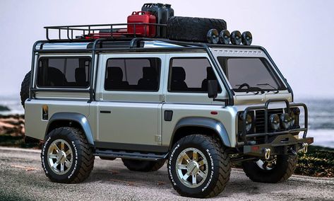 Land Rover 4×4 Adventure Van Defender Custom | Cool Material Van Reference, Vanlife Uk, Crazy Vehicles, Survival Vehicle, Jeep Camper, Mobil Off Road, Mini Trucks 4x4, Land Rover Off Road, Jimny 4x4