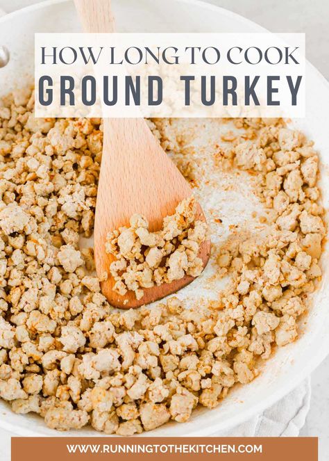 How To Cook Ground Turkey On Stove, Ground Turkey Breast Recipes For Dinner, How To Cook Ground Turkey, Ground Turkey Breast Recipes, Crockpot Ground Turkey, Turkey Oven, Turkey In The Oven, Ground Turkey Recipe, Turkey In Oven