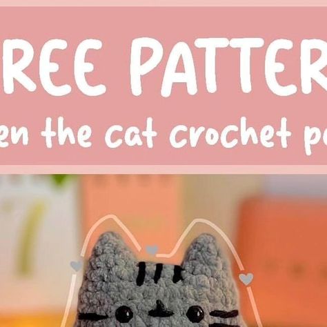 Free amigurumi crochet toys patterns on Instagram: "🐱Free crochet pattern by @mellowstitchesco" Crochet Pusheen Cat Free Pattern, Pusheen Crochet Pattern Free, Pusheen Crochet Pattern, Free Crochet Cat Pattern, Free Cat Crochet Patterns, Pusheen Crochet, Crochet Patterns Dog, Crochet Pusheen, Cat Crochet Pattern Free