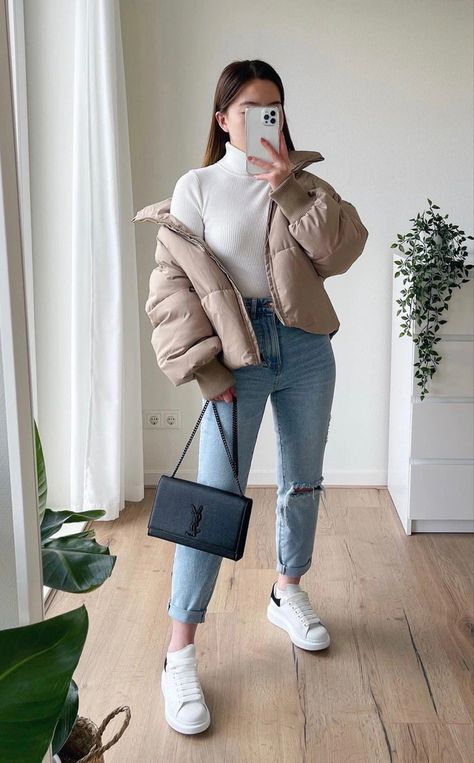 Modest Winter Outfits, Plus Size Winter Outfits, Stylish Winter Outfits, Winter Fashion Outfits Casual, Cold Outfits, Easy Winter Outfit, Everyday Fashion Outfits, Casual Day Outfits, Elegante Casual