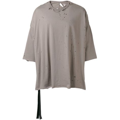 Unravel Project distressed T-shirt (€255) via Polyvore featuring men's fashion, men's clothing, men's shirts, men's t-shirts, brown, mens distressed t shirt, mens brown shirt, mens ripped t shirt, mens destroyed t shirt und mens distressed shirt Mens Brown Shirt, Destroyed T Shirt, Ripped Tshirt, Distressed T Shirt, Distressed Shirt, Brown Shirt, Men's Shirts, Men's Clothing, Men's Fashion