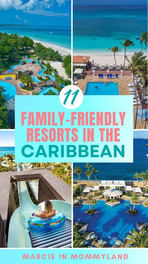 Dive into paradise with our guide to the 11 best family resorts in the Caribbean, where endless fun meets breathtaking beauty. These resorts offer everything from kids' clubs and water sports to family-friendly suites and gourmet dining, ensuring a memorable vacation for all ages. Whether you're snorkeling in crystal-clear waters, building sandcastles on pristine beaches, or enjoying cultural activities, these Caribbean destinations promise a perfect blend of relaxation and adventure. Carribean Resorts, Activities To Keep Kids Busy, Luxury Caribbean Resorts, Abc Islands, All Inclusive Beach Resorts, Kid Friendly Resorts, Bahamas Resorts, Best Family Beaches, Best Family Resorts