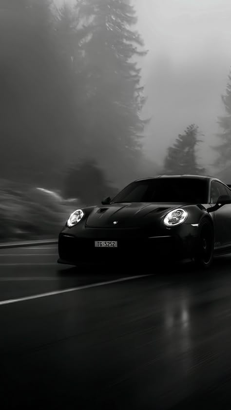 Google Letter Profile Picture, Car Shop Aesthetic, Profile Picture Black And White, Black Porsche Wallpaper, Porsche Gt3 Rs Wallpapers Iphone Black, Porshe Car Aesthetic Wallpaper, Porsche Black Wallpaper, Porsche Background, Porsche Black Aesthetic