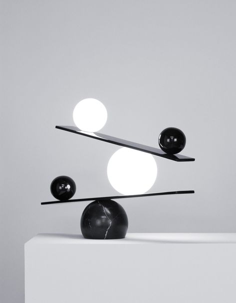 Asymmetrical Balance, Luminaire Original, Balance Design, Balance Art, Elements And Principles, Deco Luminaire, Principles Of Design, Design Milk, Abstract Sculpture