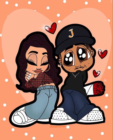 Pin by Lia Babess on Note it in 2022 | Custom couple illustration, Couple illustration, Mini canvas art Chicano Couple Drawing Cartoon, Chicano Sketches, Couple Cartoon Drawings, Custom Couple Illustration, Cholo Art, Chicano Drawings, Couple Painting, Cartoon Couple, Cute Canvas Paintings