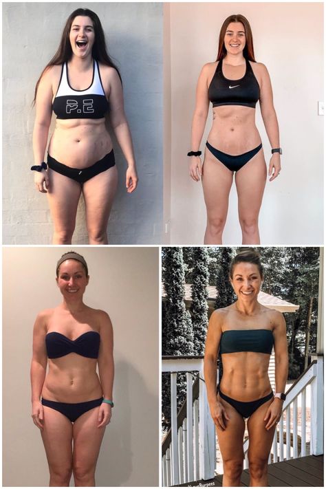 10 Unbelievable Transformations From Kayla Itsines' BBG Workout Program Kayla Itsines Transformations, Body Composition Exercises, Bbg Transformation, Bbg Workouts, Workout Routines For Women, Kayla Itsines, Workout Program, Diets For Women, Lose 40 Pounds