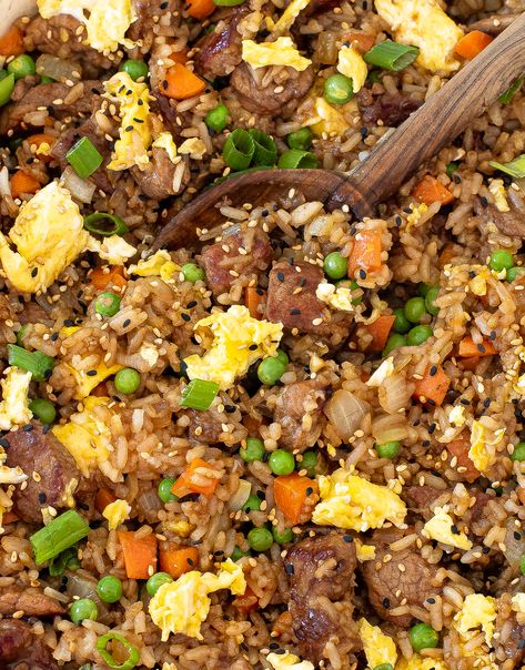 Pork Fried Rice - Chef Savvy Best Pork Fried Rice Recipe, How To Make Pork Fried Rice, Instant Pot Pork Fried Rice, Healthy Pork Fried Rice, Pork Chop Fried Rice, Pork For Fried Rice, Pork Fried Rice Recipe Authentic, Pork Fried Rice Recipe Chinese, Pork Tenderloin Fried Rice