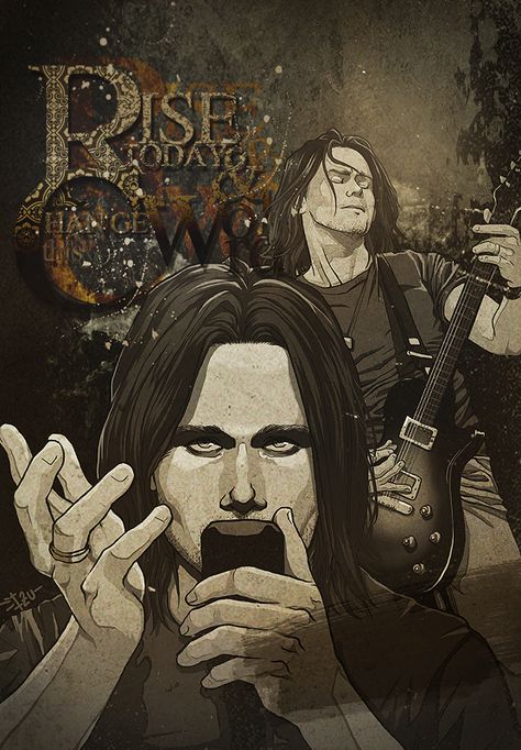 Rise Today – Alter Bridge | The Rock Riff Alter Bridge, Bridge Art, Music Bands, The Rock, Bridge, Deviantart, Fan Art, Fan, Quotes