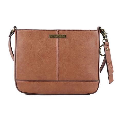 Frye and Co. Classic Crossbody Bag - JCPenney Classic Crossbody Bag, Casual Crossbody Bag, Brown Purses, Christmas Mom, Genuine Leather Bags, Handbag Accessories, Leather Crossbody Bag, Cross Body Handbags, Purses Crossbody