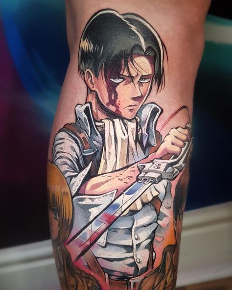 Captain Levi Tattoo, Levi Ackerman Tattoo, Levi Tattoo, Captain Levi, Dad Tattoos, Anime Tattoos, Levi Ackerman, Future Tattoos, Attack On Titan