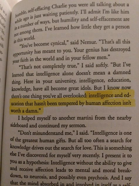 "Flowers for Algernon" favorite quote in the whole novel❤️ Flowers For Algernon Aesthetic, Flowers To Algernon Quotes, Flowers For Algernon Book, Best Book Quotes Of All Time Novels, Flowers For Algernon Book Quotes, Flowers For Algeron, Flowers For Algernon Quotes, The Sun And Her Flowers Book Quotes, Flowers Of Algernon Book