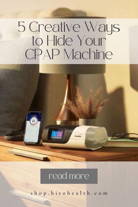 From specialty nightstands to secret storage boxes, here are a few great ideas for storing your CPAP machine Diy Cpap Nightstand, Nightstand For Cpap Machine, C Pap Nightstand, Hide Cpap Nightstand, Bedside Table For Cpap Machine, How To Hide A Cpap Machine, Cpap Storage Hacks, How To Hide Cpap Machine On Nightstand, Hide Cpap Machine