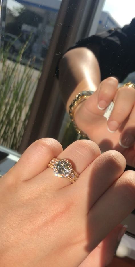 yellow gold diamond ring [Video] | Girly jewelry, Pretty rings, Relationship jewelry Engagement Rings Videos, Pretty Rings Engagement, Gold Rings For Engagement, Beautiful Rings Engagement, Diamond Ring Video, Rings Engagement Gold, Engagement Ring Video, Engagement Gold Rings, Wedding Gold Rings