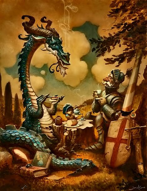 justin-gerard-reluctant-dragon-495x640 Justin Gerard, Fairy Dragon, Dragon Illustration, Cute Dragons, Fantasy Dragon, Arte Fantasy, A Dragon, Fantastic Art, Magical Creatures