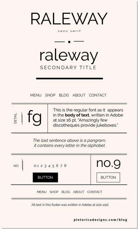 typography free fonts Raleway Font Pairing, Raleway Font, Type Layout, Website Fonts, Font Combinations, Best Free Fonts, Font Inspiration, Font Pairing, Brand Fonts