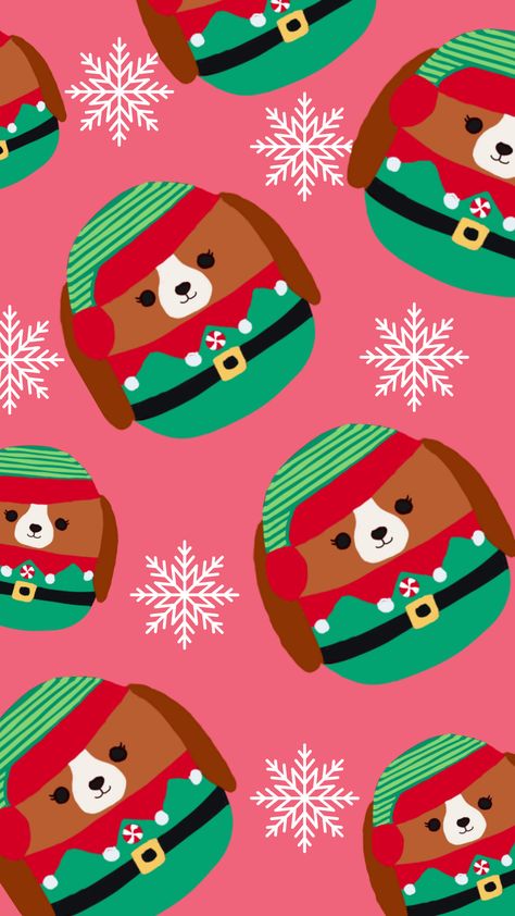 Squishmallow Wallpaper Iphone, Squishmallows Aesthetic Wallpaper, Squishmallow Background, Squishmallows Wallpaper, Origami 3d Wallpaper, Squishmallow Wallpaper, Squishmallows Christmas, Christmas Squishmallows, Christmas Overlay