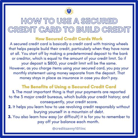 💡 HOW TO USE A SECURED CREDIT CARD TO BUILD CREDIT 💡 For more information, Visit www.creditsavvy101financialsolutions.com or 📱 Contact us at +1 415-779-3271 Follow us for more updates: Facebook: @CreditSavvy101Inc Instagram: @creditsavvy101inc Pinterest: @creditsavvy101incorporated LinkedIn: @CreditSavvy101inc Twitter: @CreditSavvy101INC #creditsavvy101inc #raiseyourcreditscore #whatiscreditrepair #goodcredit #credittalk #creditscore #creditrestoration #creditrepairservices How To Build Credit With No Credit, Building Credit For Beginners, Building Credit, Ways To Build Credit, Credit Repair Letters, Credit Education, Improve Credit Score, Balance Transfer Credit Cards, Improve Credit