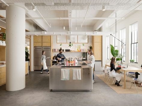 WeWork Is Launching a Coworking Space for Food Startups Food Startup, Food Tech, Innovation Lab, Food Lab, Retail Concepts, 카페 인테리어 디자인, Private Dining Room, Workspace Inspiration, Retail Experience