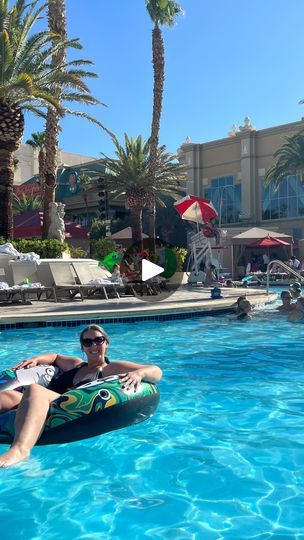 37 reactions · 14 comments | Come with us to Mandalay Bay, Las Vegas, Nevada! [SAVE this reel for your next trip] 

For our anniversary this year, we wanted a relaxing, pool side, trip. So we did 1 overnight at Mandalay Bay!

Here are some things you need to know:

🌊 Pools:
-Lazy River: bring your own tubes - must be 48” or smaller - or purchase from the gift shop for $25/ tube 
-Wave Pool: you cannot bring your tube in the wave pool, to the side there is a shallow area - about 2ft that is great to relax in & for kids to play 
-Easy Lagoon: regular pool - tubes allowed 
-West Lagoon: regular pool - tubes allowed 
-Hot Tub
-Delano Beach Club: this pool was open but does have a locking door so I assume it’s not always available. It has a giant chess board in the middle!
-Moorea Beach Club Ulysses New Vegas, Wet Republic Las Vegas, Stadium Swim Las Vegas, Pool Tube, Giant Chess, The Chandelier Bar Las Vegas, Circa Hotel Las Vegas, Wave Pool, Mandalay Bay