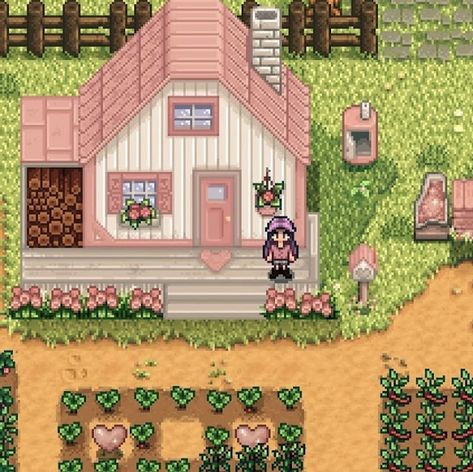 Where Pokemon Meets Anime: Best Stardew Valley Farm Layout ideas (Cutest EVER!!) Cute Stardew Valley Farm Names, Stardew Farm Names, Stardew Valley Farm Names, Stardew Valley Spring, Farm Layout Ideas, Farm Names, Minecraft Fountain, Stardew Valley Farm Layout, Stardew Farms