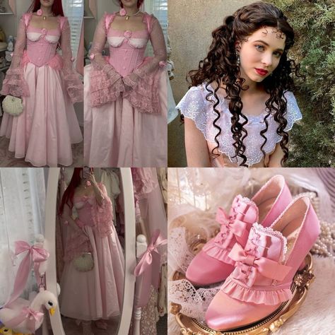 Pink Witch Outfit, Pink Witch, Witch Outfit, Fashion Aesthetics, Fantasy Fashion, Dream Wardrobe, Witch, Models, Wardrobe