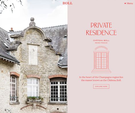 Château BollSite of the Day  ·  March 10, 2021FONTS — Carlton, Trio Grotesk, Domaine Text French Branding, Modern French Design, Wedding Website Design, Web Design Typography, Hotel Concept, Modern Web Design, Hotel Branding, Santa Lucia, Website Inspiration