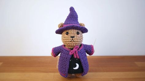 Thanksgiving Crochet, Animal Amigurumi, Knitting For Charity, Witch Halloween Costume, Yarn Thread, Halloween Ornaments, Pink Yarn, Witch Halloween, Single Crochet Stitch