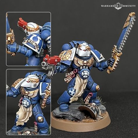 Ultramarines 40k Miniatures, Ultramarines 40k, Rahul Kohli, 40k Armies, Warhammer 40k Figures, Warhammer Figures, D&d Miniatures, Warhammer 40k Art, 40k Miniatures