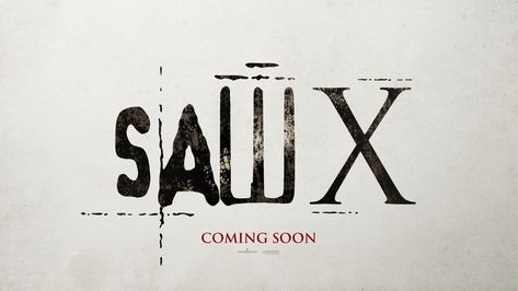 Saw Iii, Saw Ii, Saw Series, X Poster, 2023 Logo, Saw Film, Come Play With Me, Sam Neill, Storm King