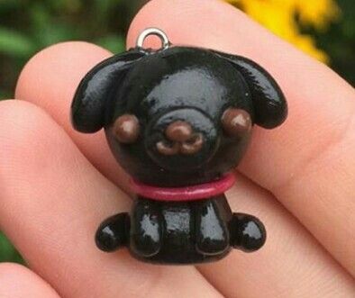 Black lab puppy Clay Labrador, Miniature Labrador, Black Lab Puppy, Clay Figurines, Lab Puppy, Black Lab Puppies, Clay Stuff, Black Pug, Clay Figurine