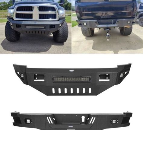 (eBay) Find many great new & used options and get the best deals for Fit Dodge Ram 2500/3500 2010-2018 Heavy Duty Steel Front Bumper or Rear Bumper at the best online prices at eBay! Free shipping for many products! Led Light Bar, Dodge Ram 2500, Ram 2500, Led Light Bars, Light Bar, Dodge Ram, Dodge, Ebay Finds, Led Light