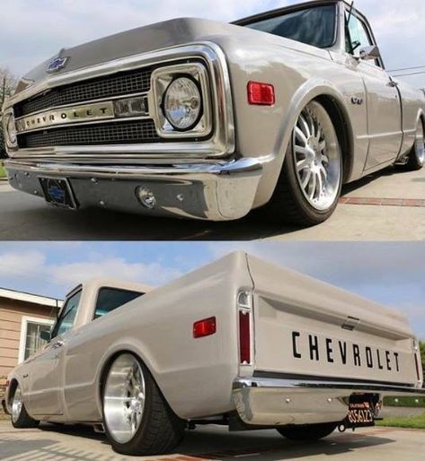 Gorgeous C10 Old Chevrolet, Car Stunt, 67 72 Chevy Truck, 72 Chevy Truck, Muscle Truck, Dropped Trucks, Chevrolet Truck, Lowered Trucks, C10 Chevy Truck